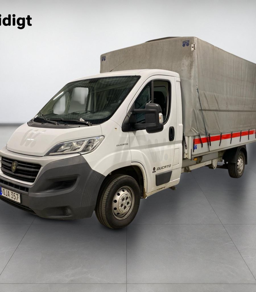 Fiat Ducato 35 Maxi L4 Flak Kapell Backkamera 3-sits MOMS 130hk – bild 1 av 6