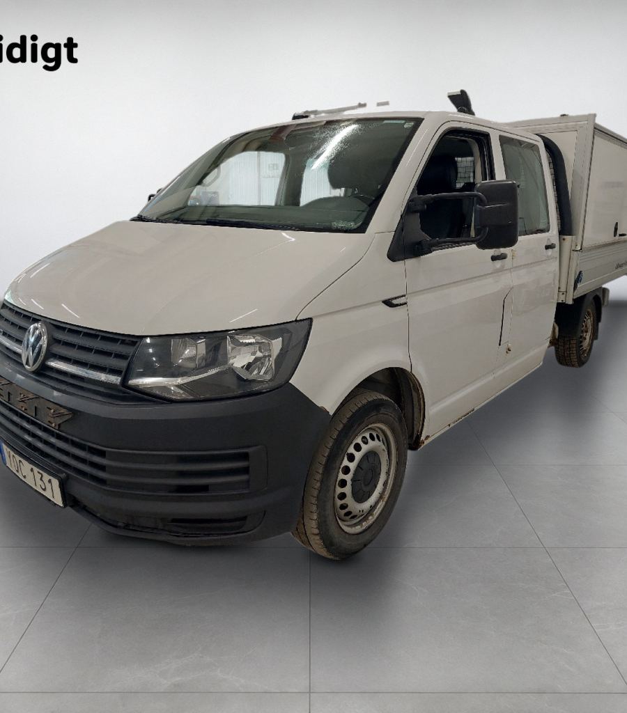 Volkswagen Transporter Dubbelhytt 2.0 TDI 4Motion Drag Värmare MOMS 150hk – bild 1 av 9