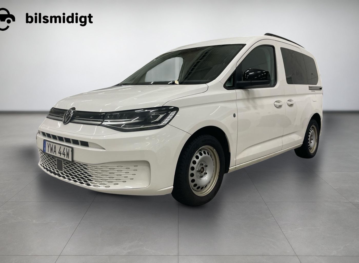 Volkswagen Caddy Life 2.0 TDI DSG Värmare Kamera LED MOMS 122hk – bild 1 av 8