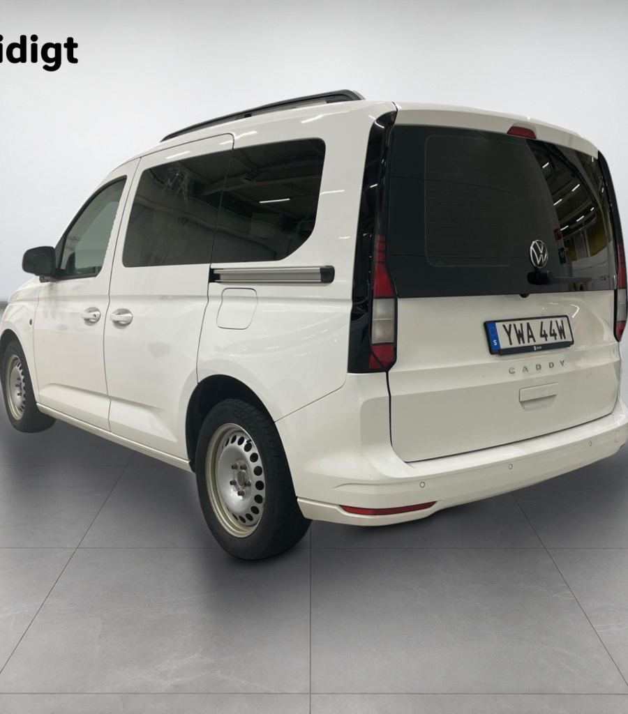 Volkswagen Caddy Life 2.0 TDI DSG Värmare Kamera LED MOMS 122hk – bild 3 av 8