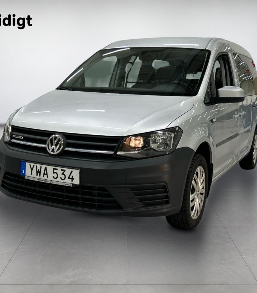Volkswagen Caddy Maxi Life 1.4 TGI 7-sits MOMS 110hk – bild 1 av 6