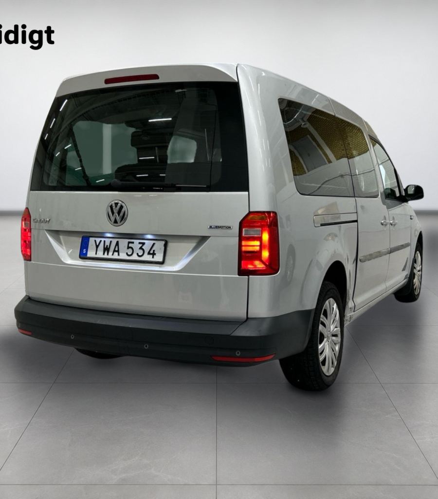 Volkswagen Caddy Maxi Life 1.4 TGI 7-sits MOMS 110hk – bild 4 av 6