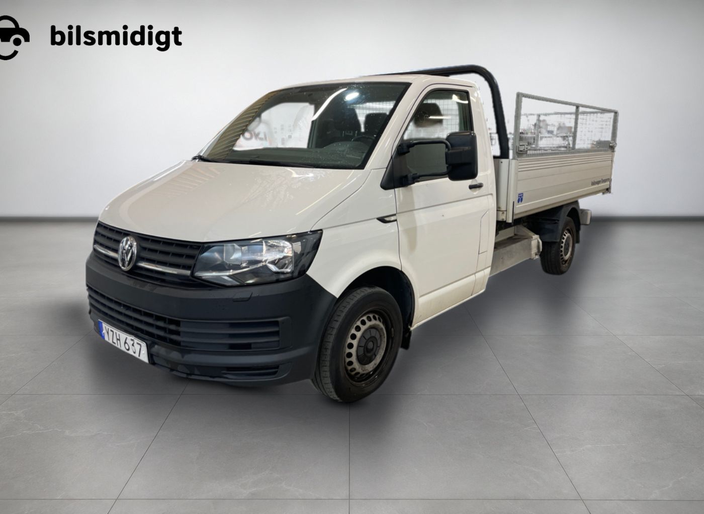 Volkswagen Transporter Chassi Flak 2.0 TDI Drag Värmare MOMS 102hk – bild 1 av 7