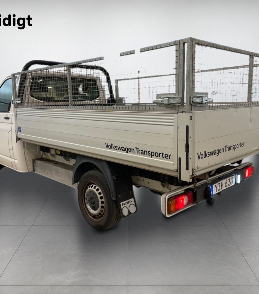 Volkswagen Transporter Chassi Flak 2.0 TDI Drag Värmare MOMS 102hk – bild 2 av 7