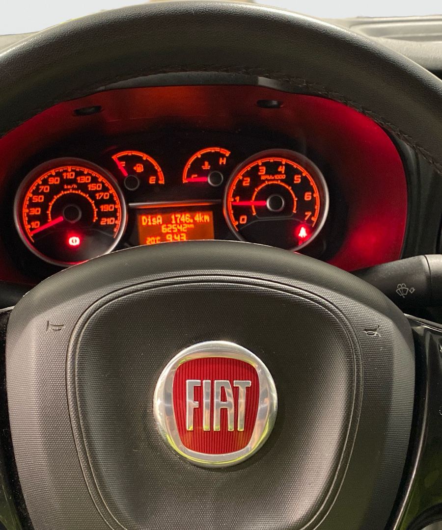 Fiat Doblò Maxi 1.6 Multijet Kamera P-sensorer Farthållare MOMS 105hk – bild 7 av 8